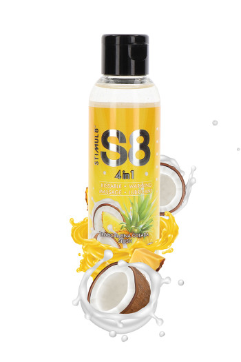 Gel de massage et lubrifiant 4 en 1 tropical pina colada | Stimul 8 2