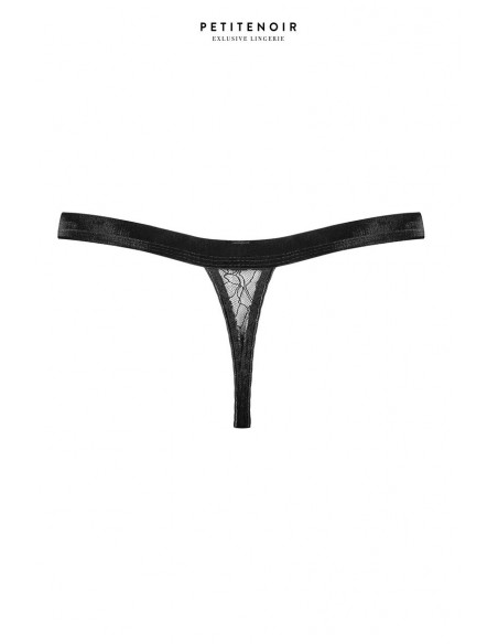 String dentelle et velours | Petite Noir