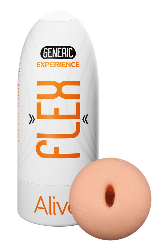 Flex Généric Experience - Masturbateur réutilisable | Alive