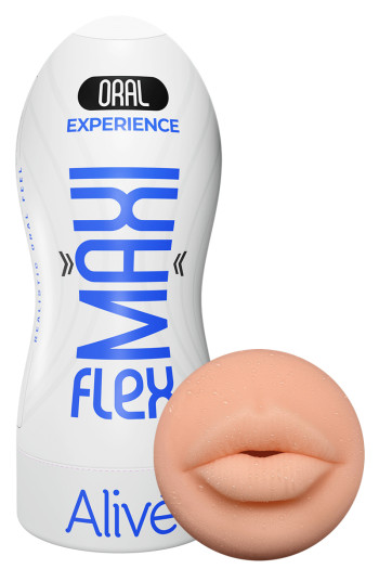Maxi Flex Oral Experience - Masturbateur grande taille | Alive
