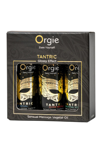 Coffret Tantric Collection - 3 huiles de massage sensuel | Orgie 2
