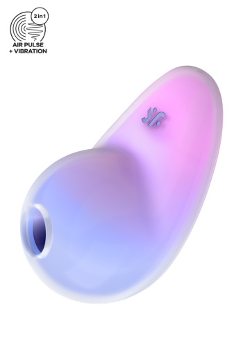 Satisfyer Pixie Dust rose et violet - air pulsé et vibrations | Satisfyer