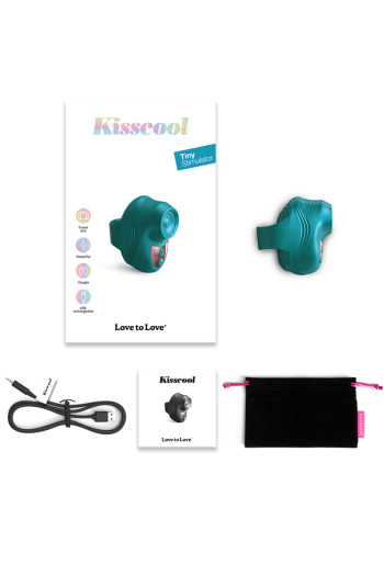 Kisscool vert - Stimulateur clitoridien | Love to Love 2