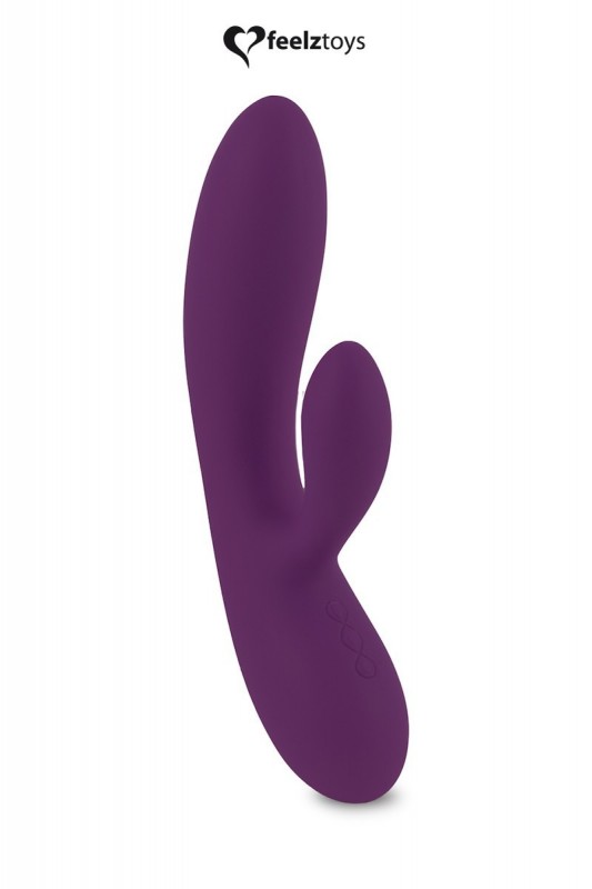 Vibromasseur rabbit Lea - violet Feelztoys - 1 Vibromasseur rabbit Lea - violet Feelztoys - 1
