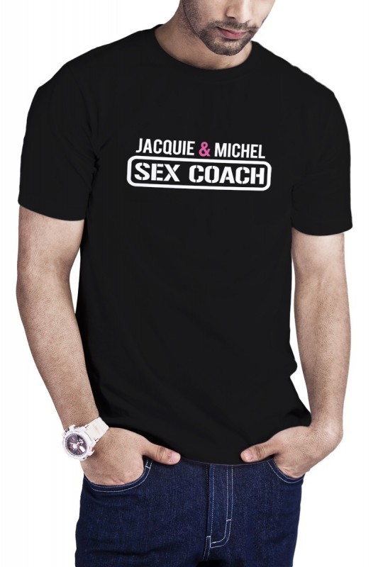 T-shirt Sex Coach noir - Jacquie et Michel | Jacquie & Michel