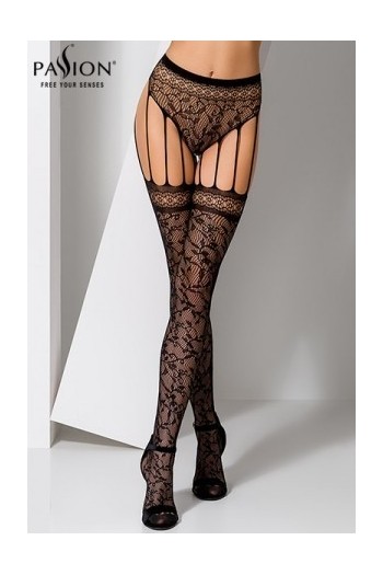 Collants S003 - Noir | Passion bodystockings
