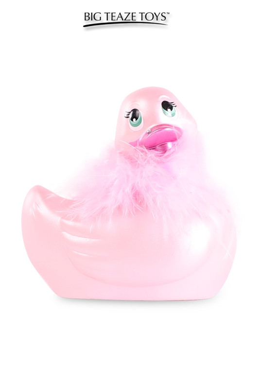 Mini canard vibrant Paris édition rose | Big Teaze Toys