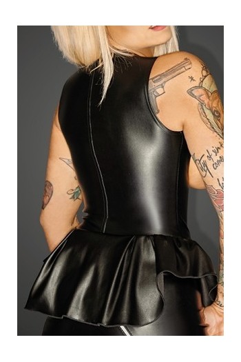 Top seins nus Invasive | Noir HandMade 2