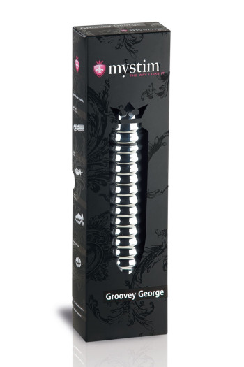Dildo électro-stimulation Groovey George - Mystim 2