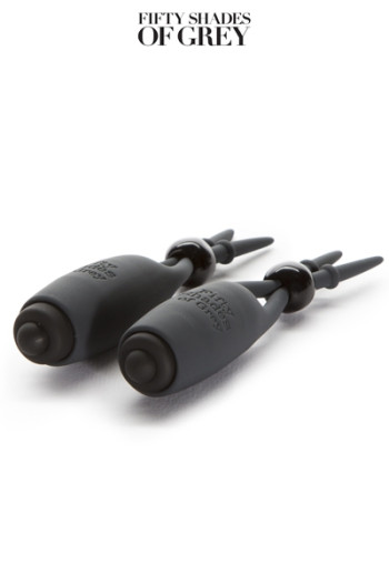 Pinces à tétons vibrantes Sweet Torture - Fifty Shades of Grey 2