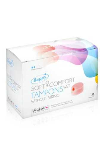 Boite 8 tampons Beppy WET 2