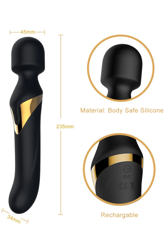Vibromasseur Dual Orgasms Gold - DORCEL | Dorcel