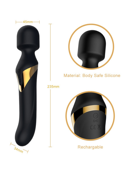 Vibromasseur Dual Orgasms Gold - DORCEL | Dorcel Vibromasseur Dual Orgasms Gold - DORCEL | Dorcel