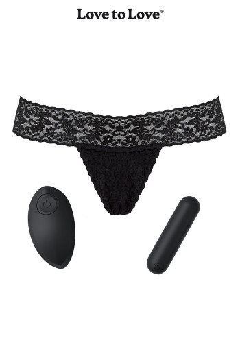 Culotte vibrante télécommandée Secret Panty 2 | Love to Love