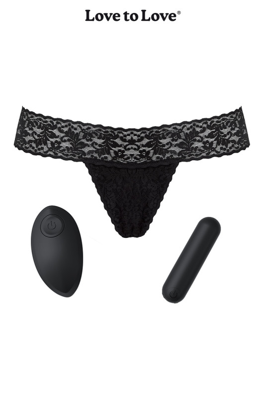Culotte vibrante télécommandée Secret Panty 2 | Love to Love