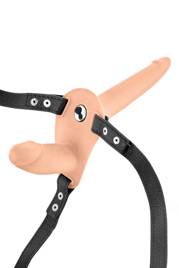 gode ceinture chair double et vibrant | Fetish Tentation 2