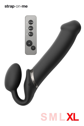 Strap-on-me XL noir télécommandé | Strap-on-Me