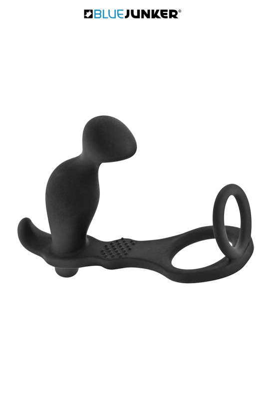Cockring & stimulateur de prostate vibrant | Blue Junker