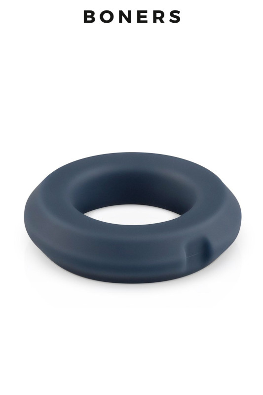 Anneau pénien silicone & acier | Boners
