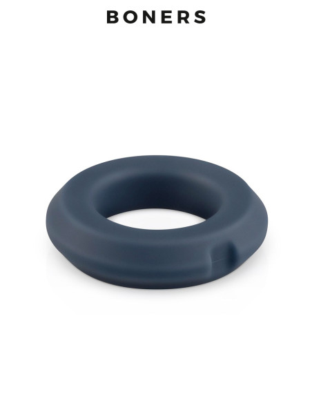 Anneau pénien silicone & acier | Boners