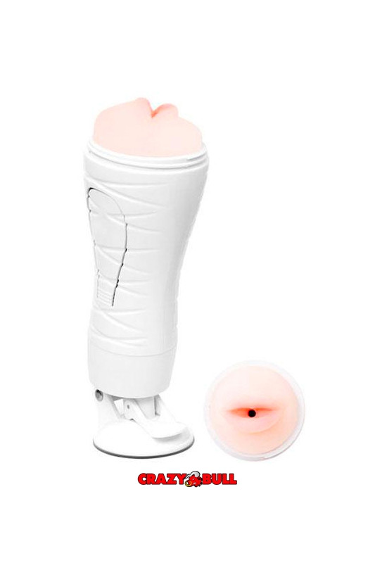 Masturbateur bouche vibrante - Crazy Bull | Crazy Bull