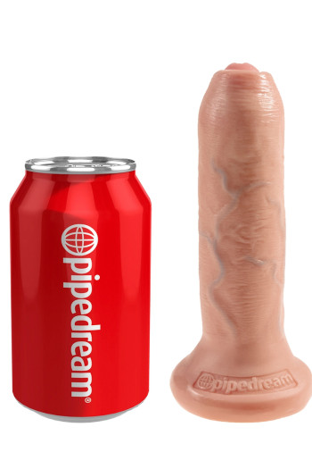 Gode 17,5 cm avec prépuce - King Cock | Pipedream 2