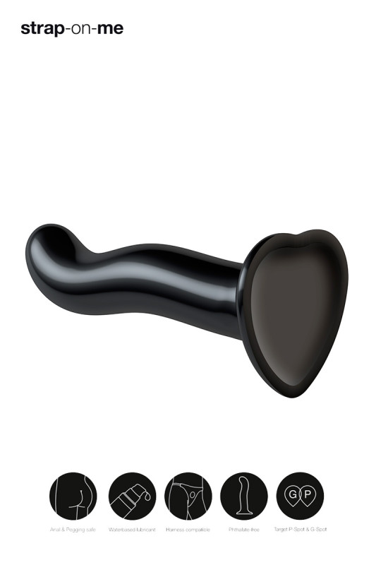 Dildo point P et point G - Taille L | Strap-on-Me