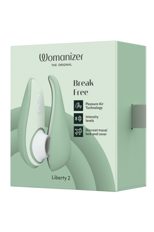 Womanizer Liberty 2 Vert - Stimulateur de voyage | Womanizer